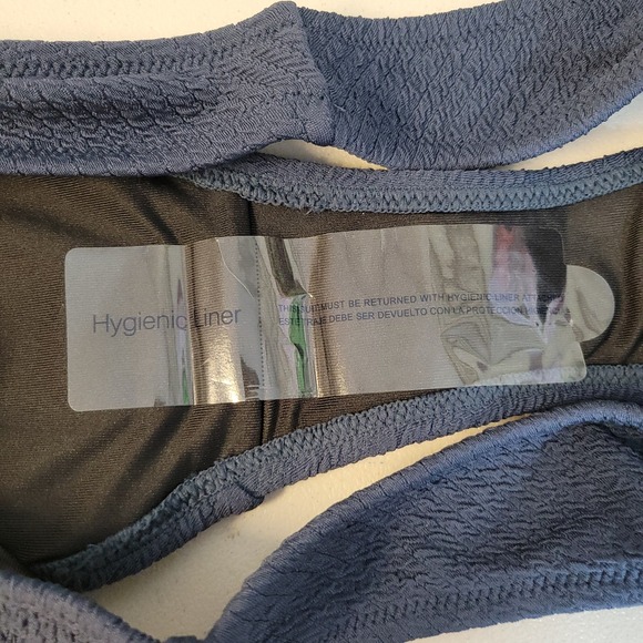 J Crew Textured Curved Waist Cheeky Bikini Bottom Beach Vacation NWT Size M - Picture 5 of 6